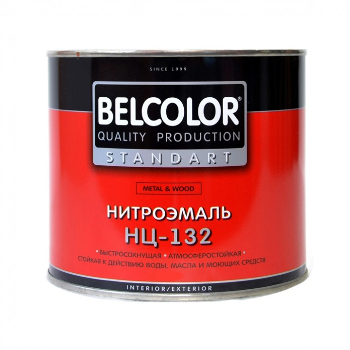 Эмаль НЦ-132 BELCOLOR 1.7 кг  белая
